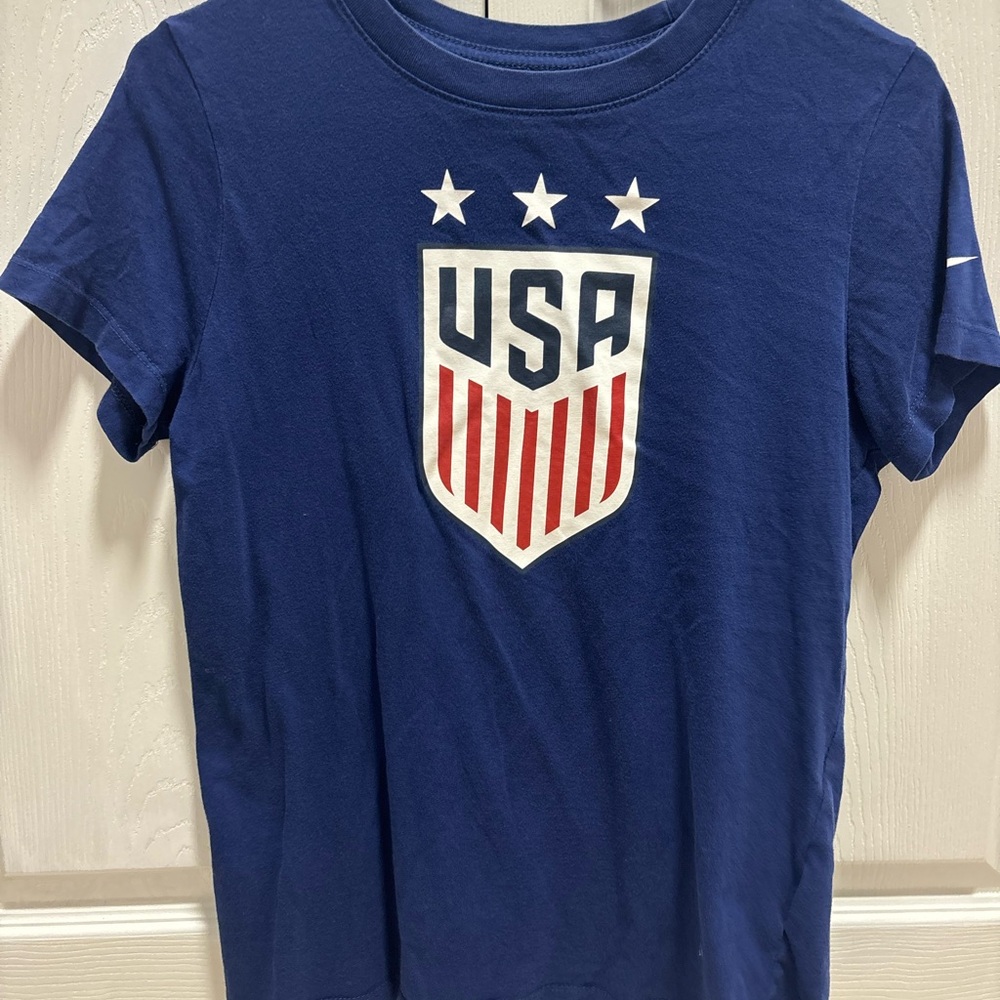 USA Shield USWNT Blue T-Shirt